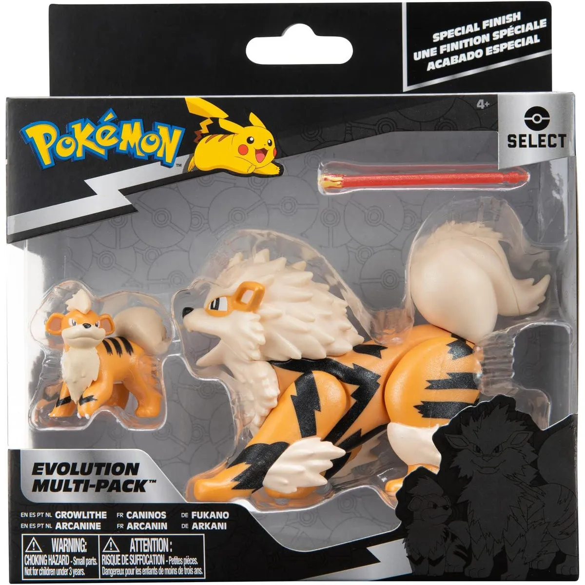 POKEMON - Pokemon Select Growlithe y Arcanine