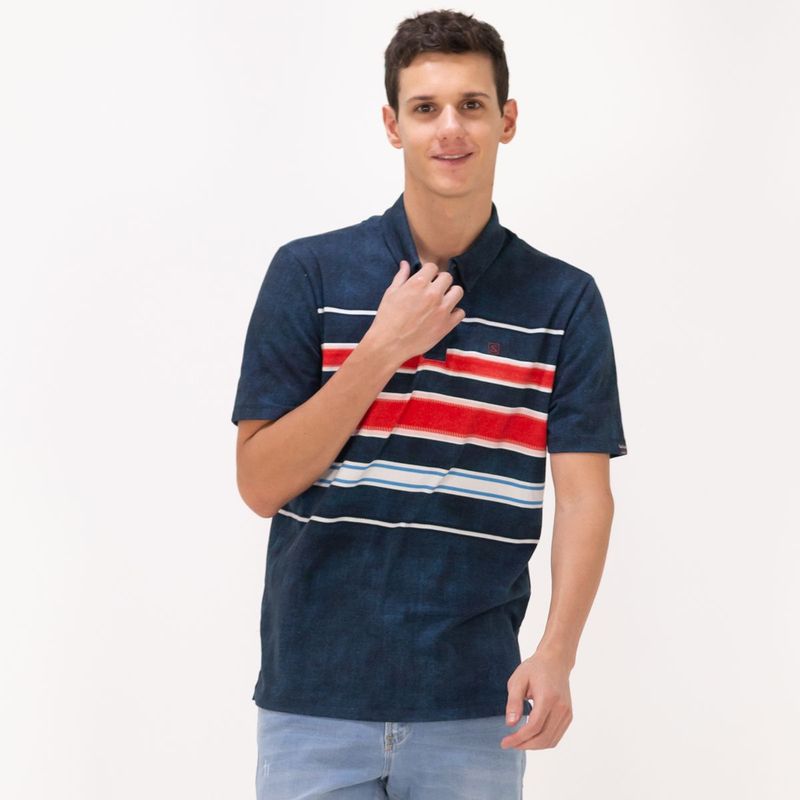 SALSA - POLO CAMISERO HOMBRE MC SALSA JEANS GROOT