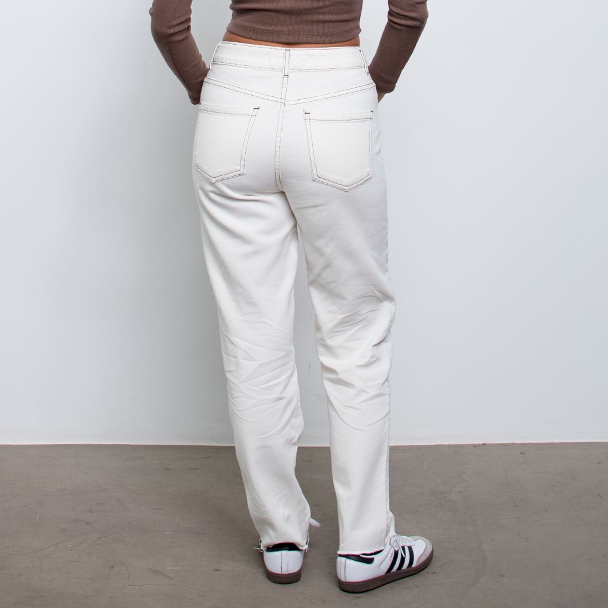 DESIRE - JEANS COLOR MOM HIGH RISE DESIRE PARA MUJER