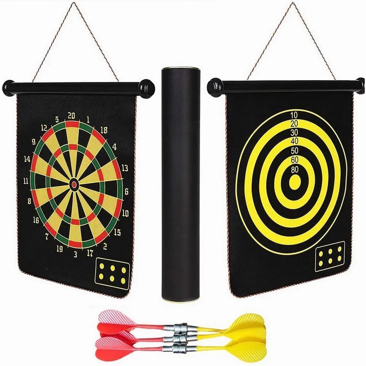 GENERICO - Juego de Dardos Magnéticos Enrollable