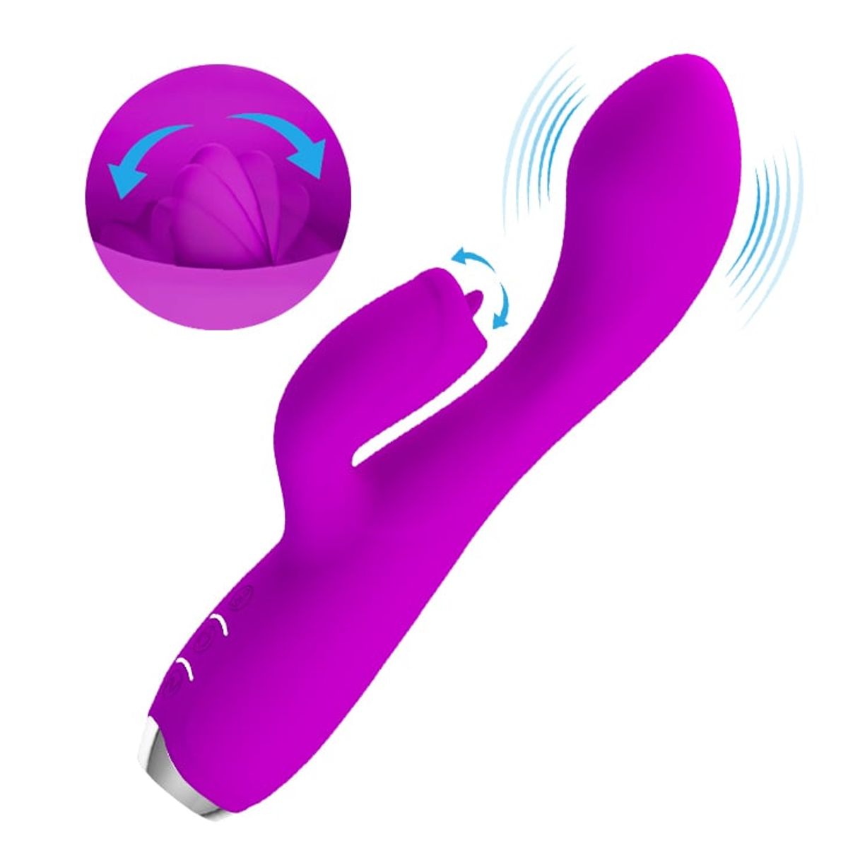 PRETTY LOVE - Vibrador de Doble estimulación Pretty love Gloria