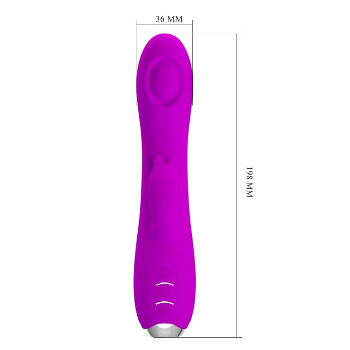 PRETTY LOVE - Vibrador de Doble estimulación Pretty love Regina