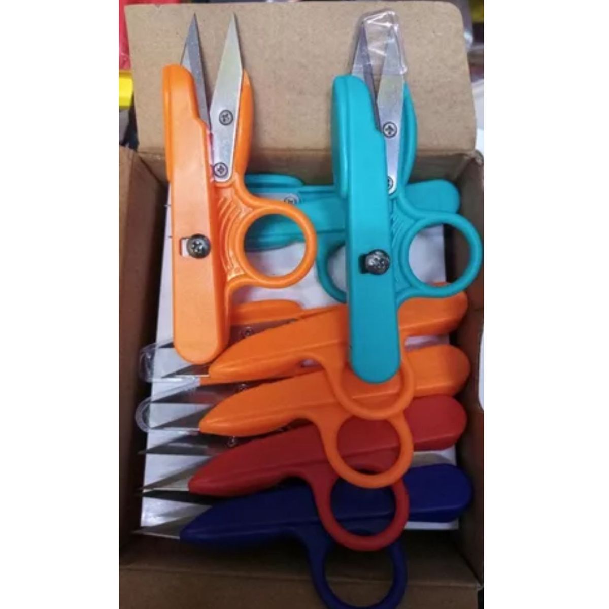 GENERICO - Tijera Piquetera Ideal Cortar Hilos Para Costura X12 Unidads