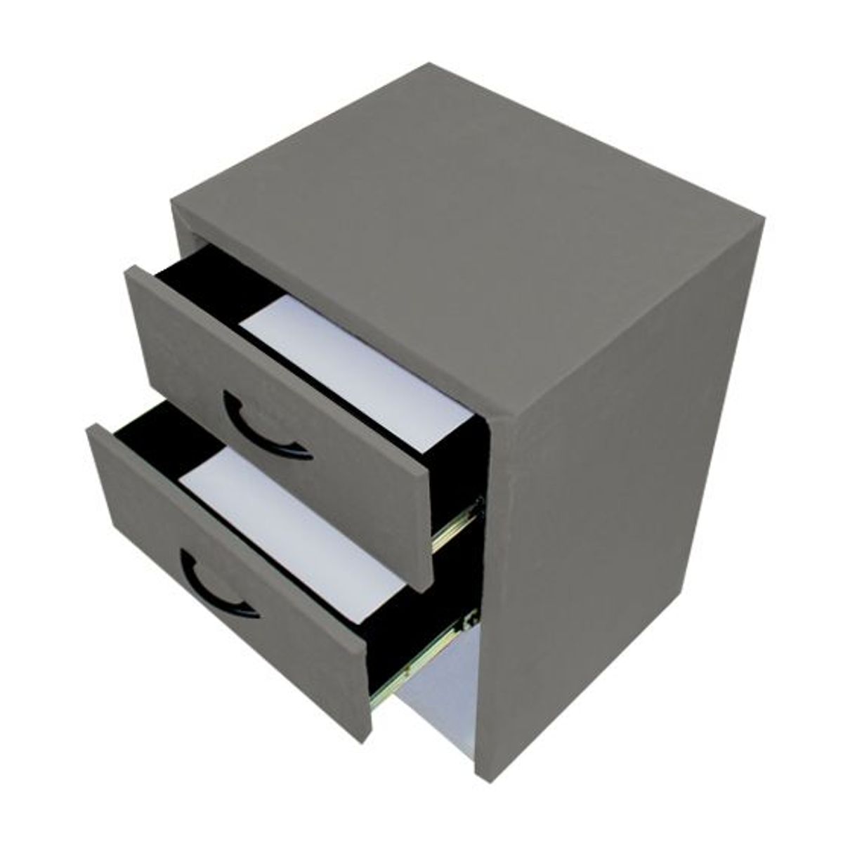 BARAKA HOME - Velador Zapatera Oradea - Gris Oscuro