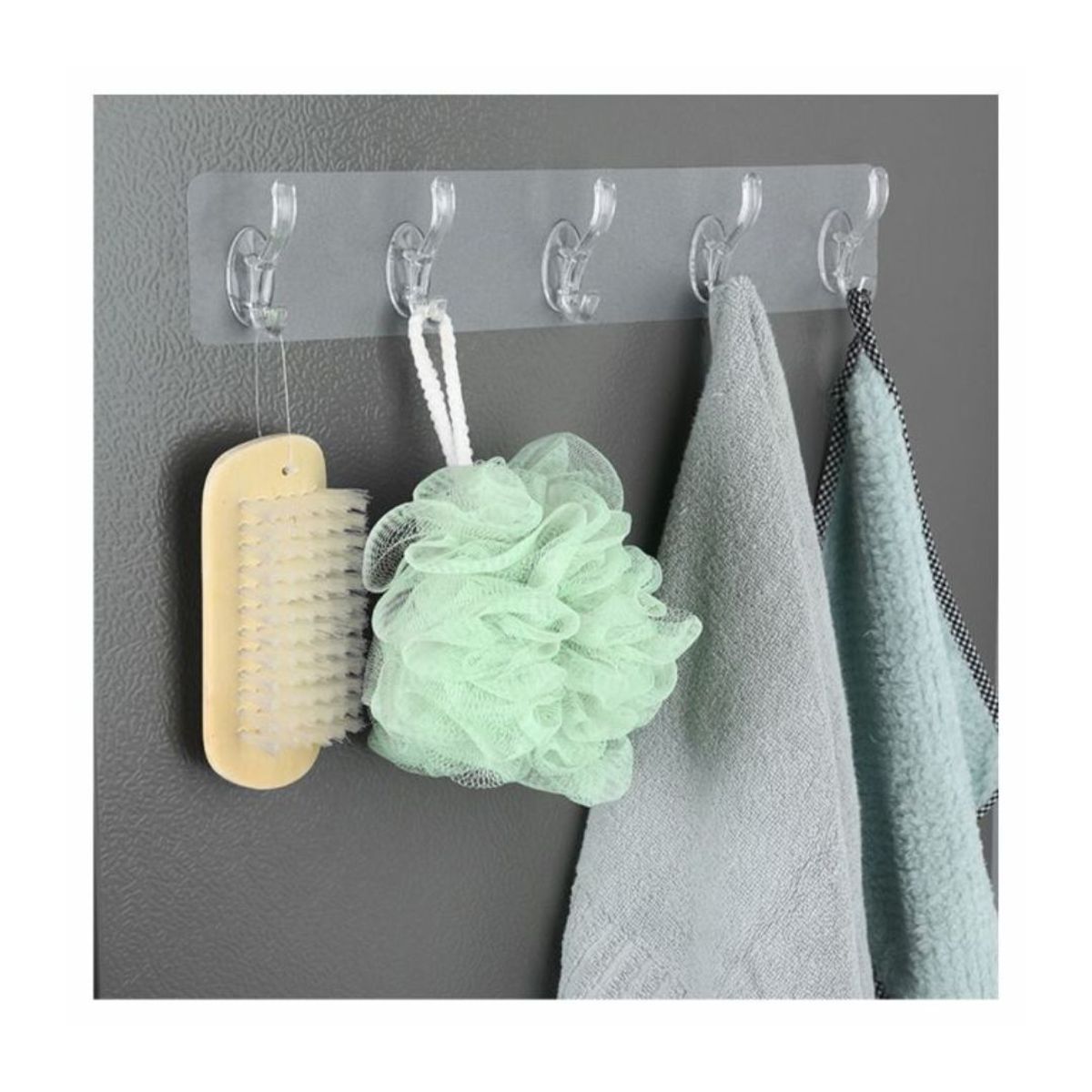 GENERICO - Gancho Perchero Adhesivo-Multifuncional - PACK 2