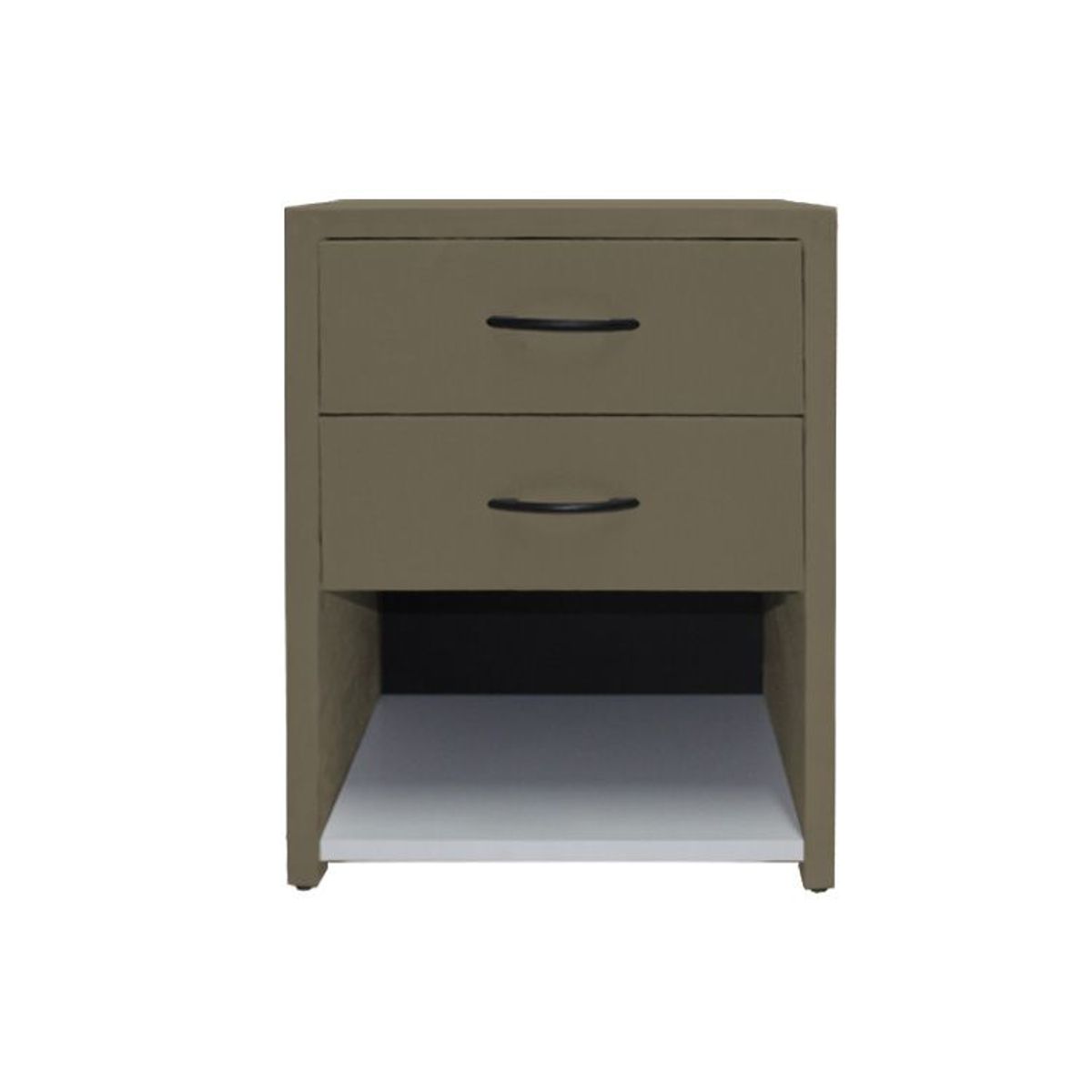 BARAKA HOME - Velador Zapatera Oradea - Beige Oscuro