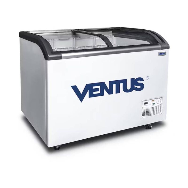 VENTUS - VENTUS CONSERVADORA TAPA VIDRIO CURVO CTV-320Q BLANCO 320L