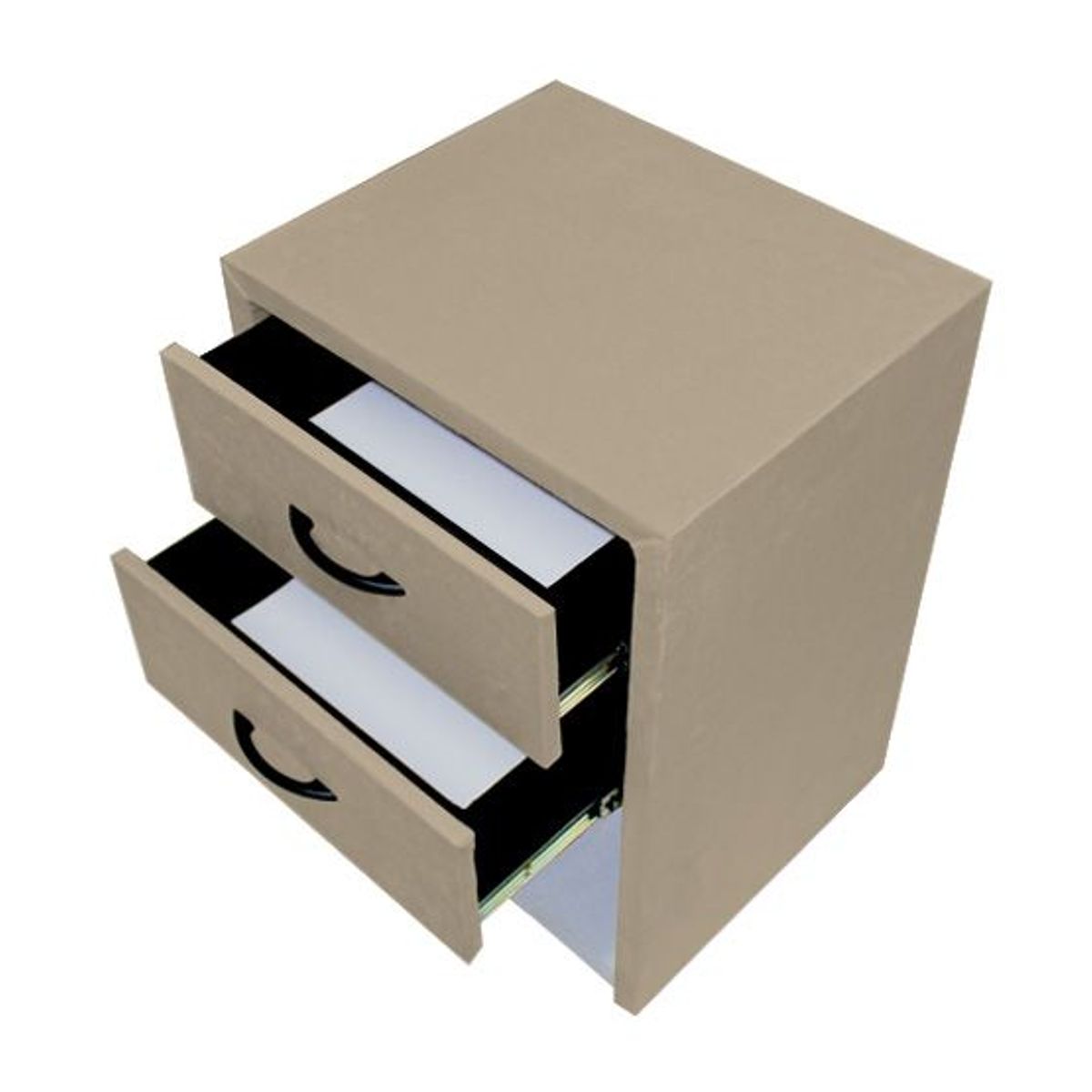 BARAKA HOME - Velador Zapatera Oradea - Beige Claro