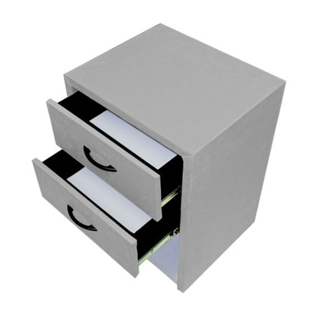 BARAKA HOME - Velador Zapatera Oradea - Gris Claro