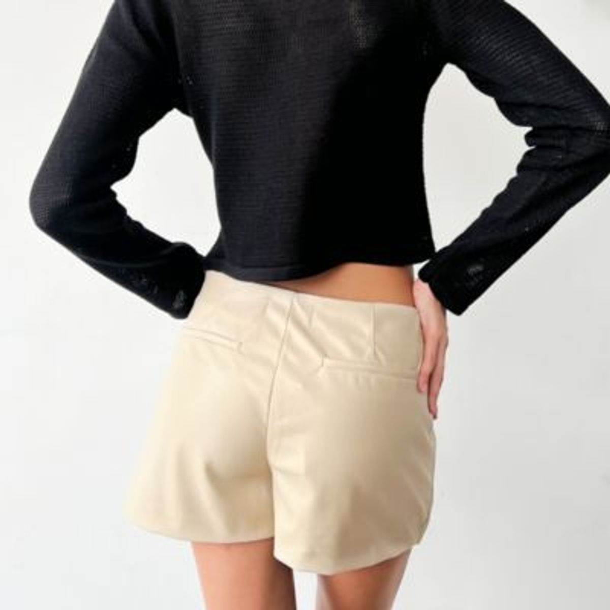 DESIRE - Falda Short Cuerina Desire Para Mujer