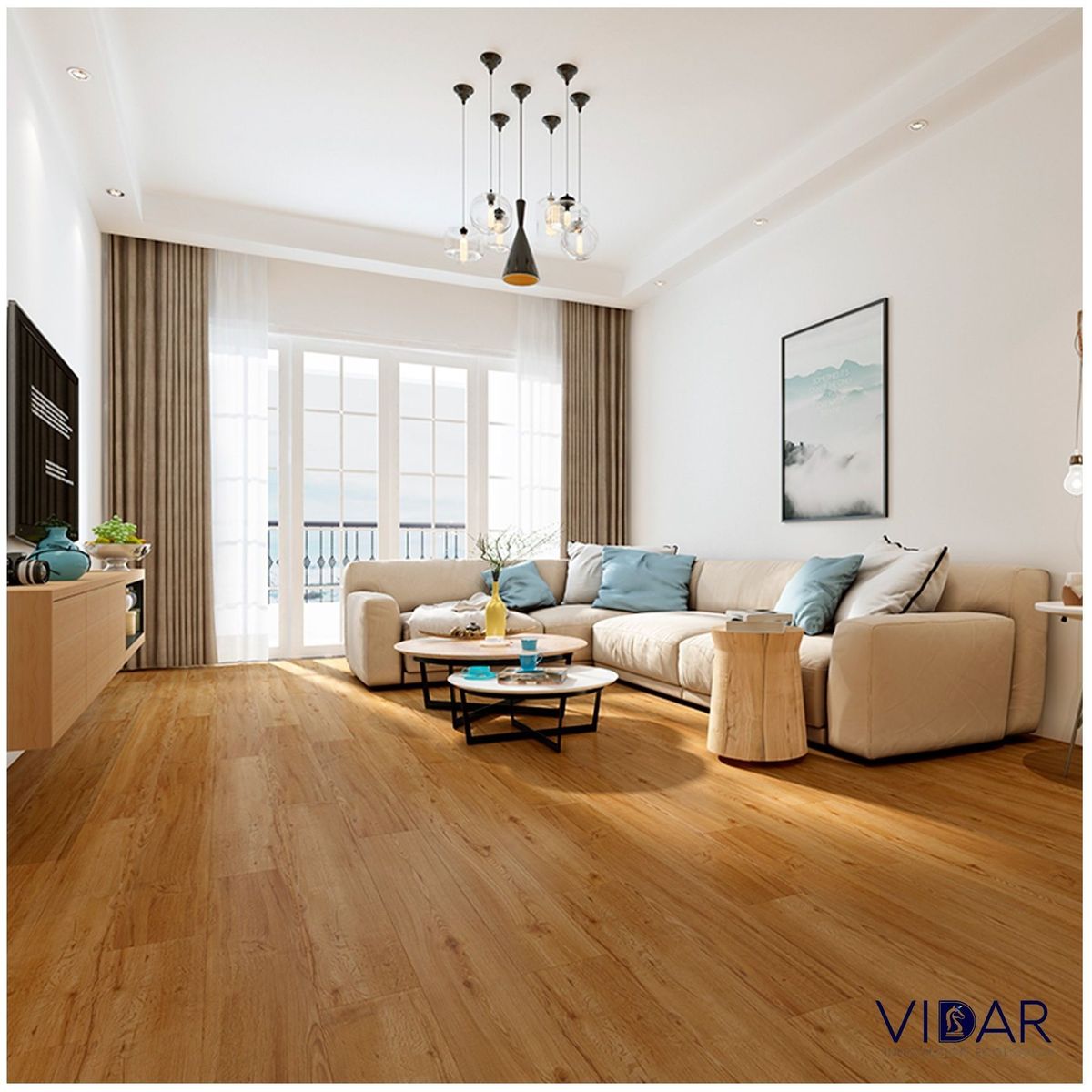 VIDAR - PISO SPC OAK 5.5 MM - VENTA POR CAJA 2.65 M2