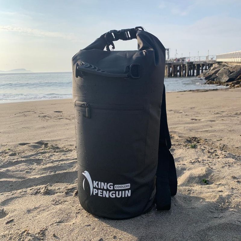 KING PENGUIN - Cooler Mochila Plegable KING PENGUIN de 20 Litros