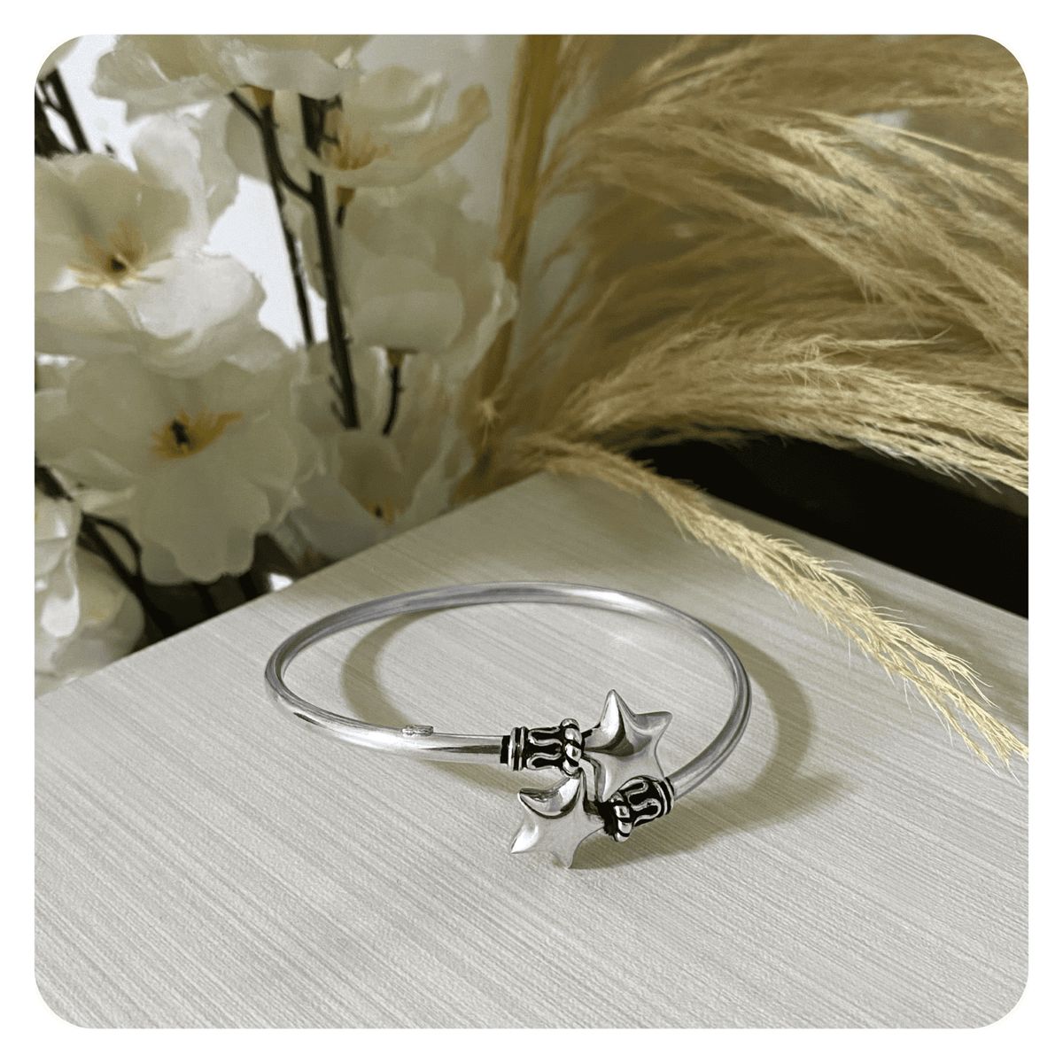 GENERICO - Puñera Pulsera Estrella Regalo Mamá Novia Plata 950