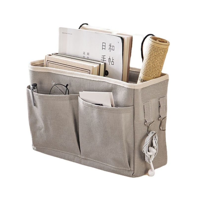 ELMEJORPRECIO - Organizador Colgante con Bolsillos Multiuso Gris