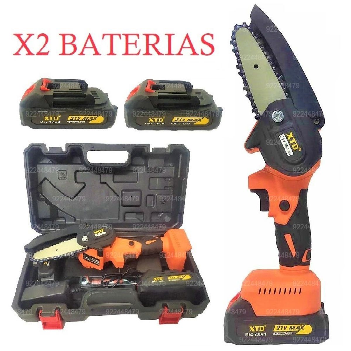 XTD - MINI MOTO SIERRA INALÁMBRICA 4 PULGADAS GARANTIZADO MARCA XTD