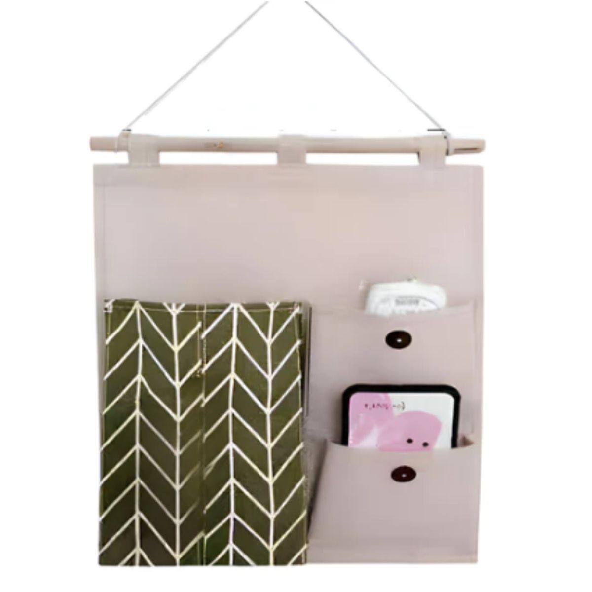 ELMEJORPRECIO - Organizador De Pared Con 3 Bolsillos Aleatorio