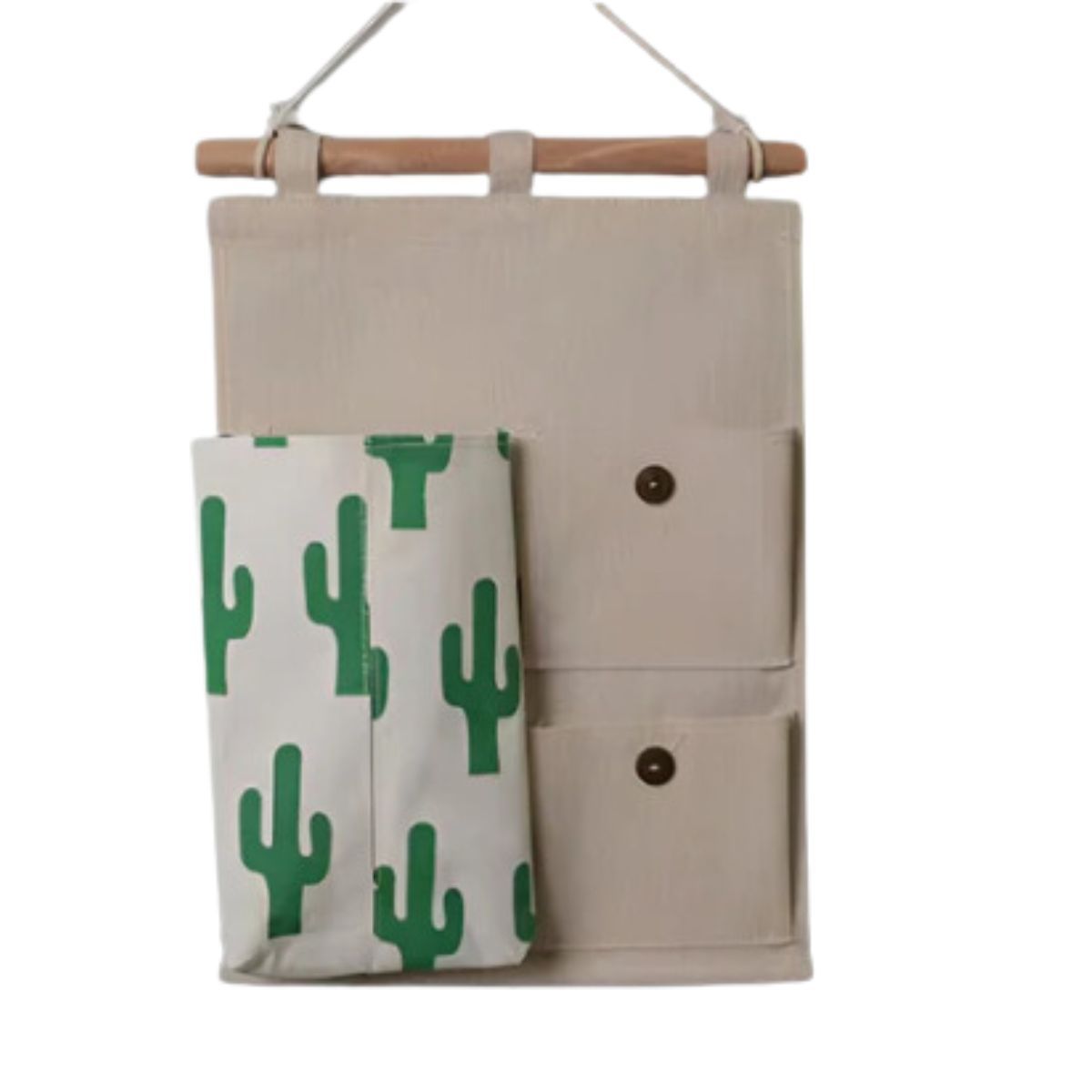 ELMEJORPRECIO - Organizador De Pared Con 3 Bolsillos Aleatorio