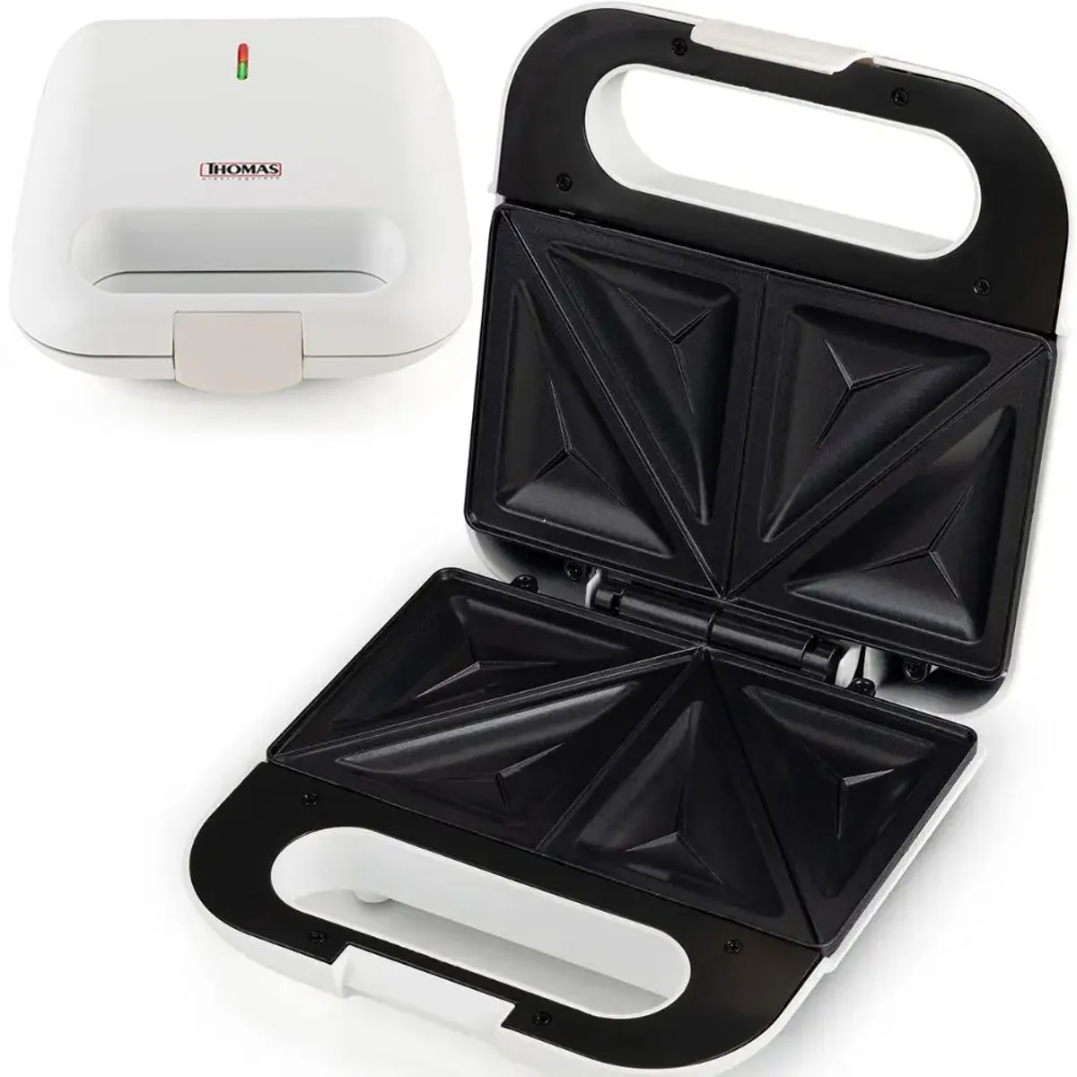 THOMAS - Sandwichera Thomas Compacta 2 Panes + Exprimidor de Naranja Thomas