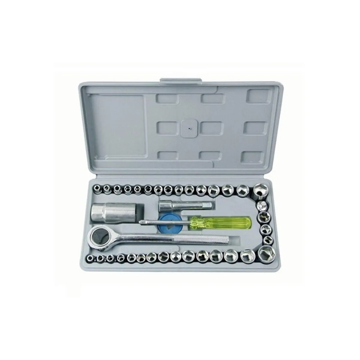 AIWA - SET DE DADOS DE HERRAMIENTAS  X 40 PIEZAS 1/4 & 3/8