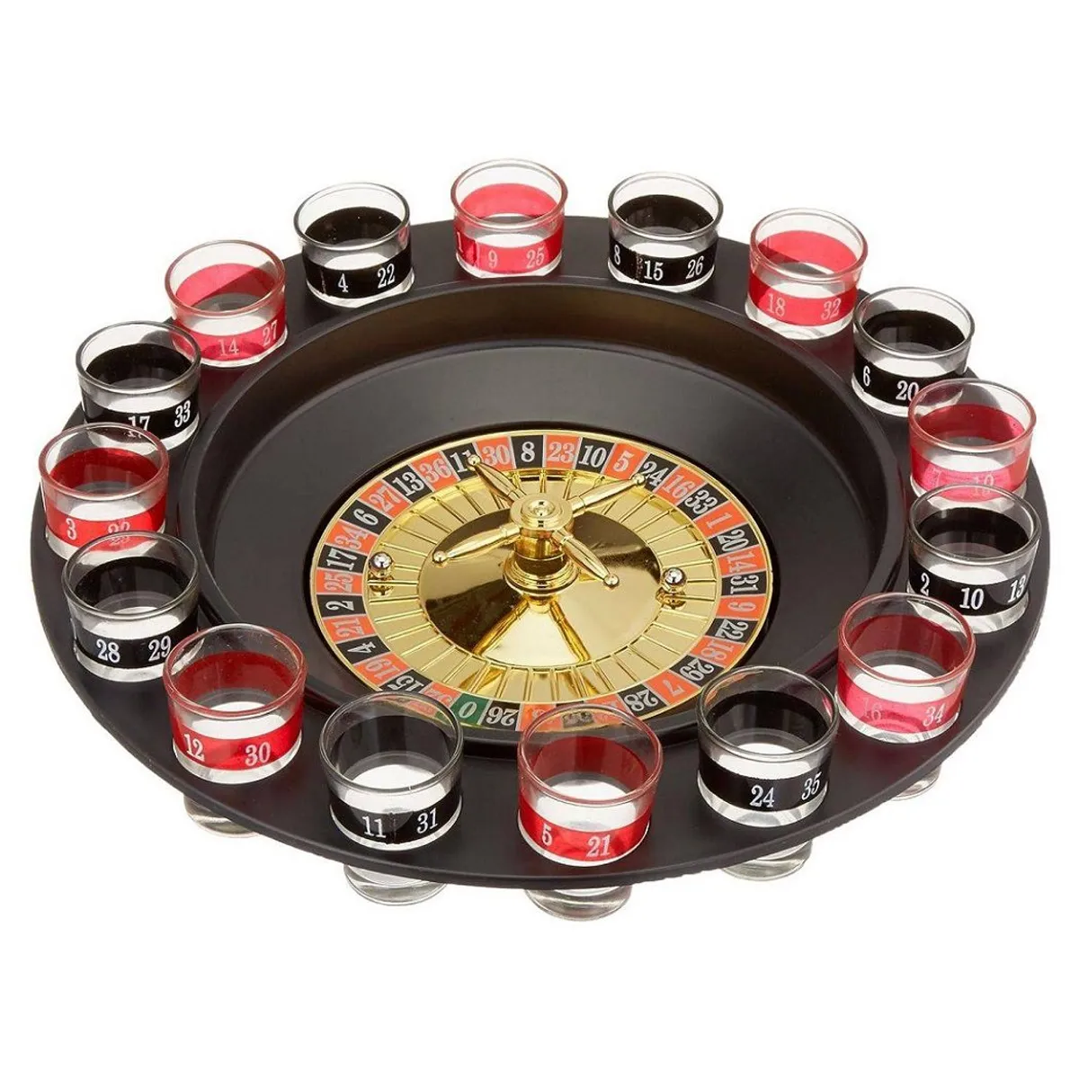 GENERICO - Juego de mesa - Ruleta shot de tragos