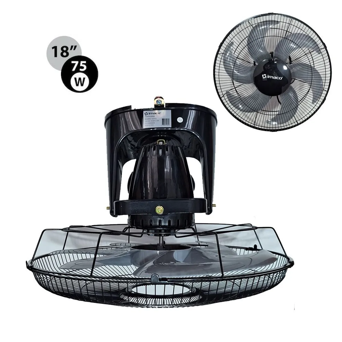 IMACO - Ventilador De Techo Con Sistema Oscilatorio Ocf7919