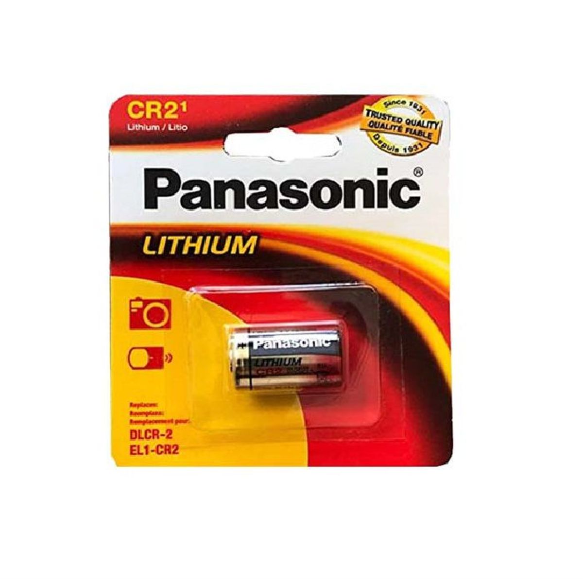 PANASONIC - PILA DE LITIO CR2 PANASONIC 3V