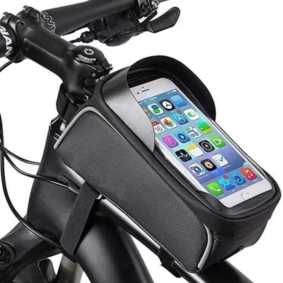 SEISA - Estuche Porta Celular para Teléfono en Bicicleta Impermeable