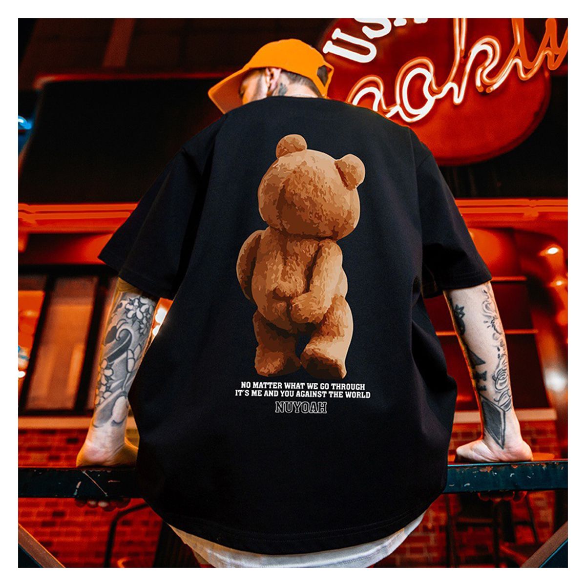 ZIMRAHYG - Camiseta de cuello redondo y manga corta para hombres