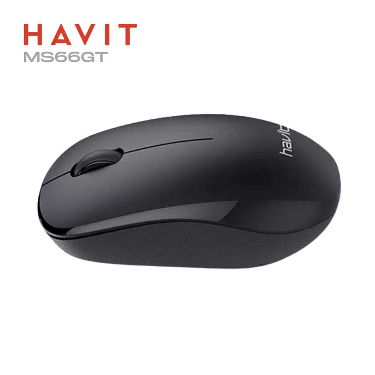 HAVIT - Havit MS66GT Mouse Inalámbrico de 24GHz Ultra Precisión 1200DPI - BK