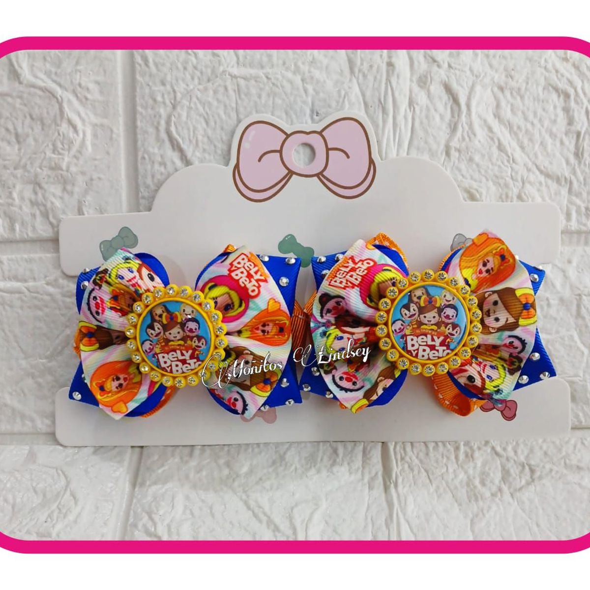 GENERICO - Parecito Belly Beto Ganchitos para Niña - Multicolor