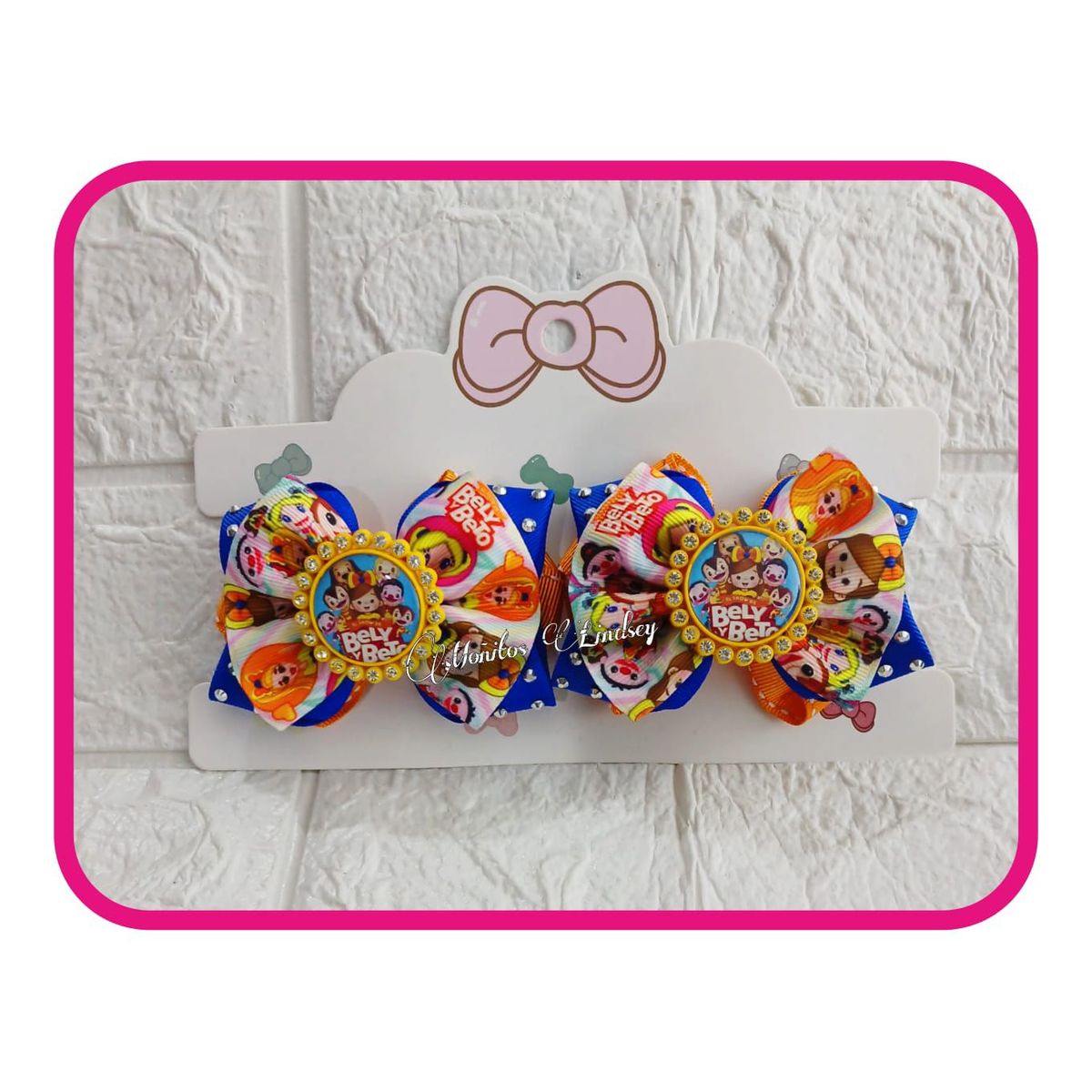 GENERICO - Parecito Belly Beto Ganchitos para Niña - Multicolor