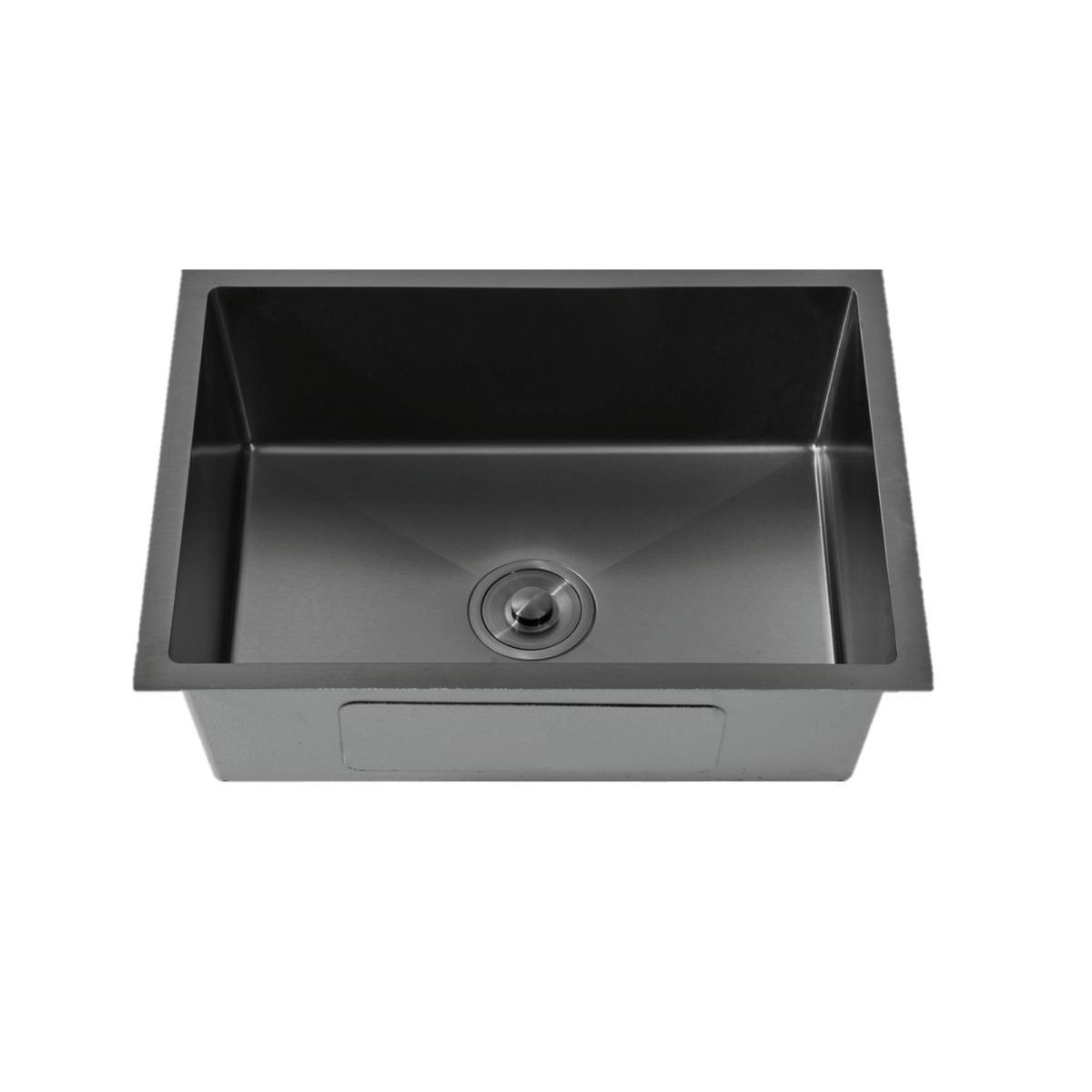 GENERICO - LAVADERO DE ACERO 1 POZA  60 X 46  BLACK  R-INOX