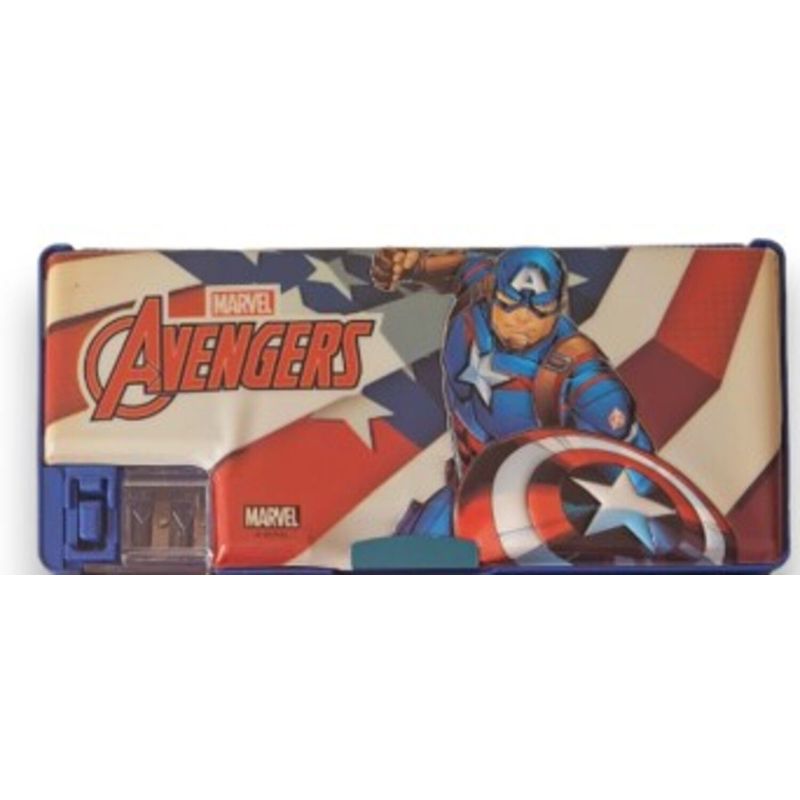GENERICO - CARTUCHERA  ESCOLAR CON LINTERNA LED DISNEY AVENGERS