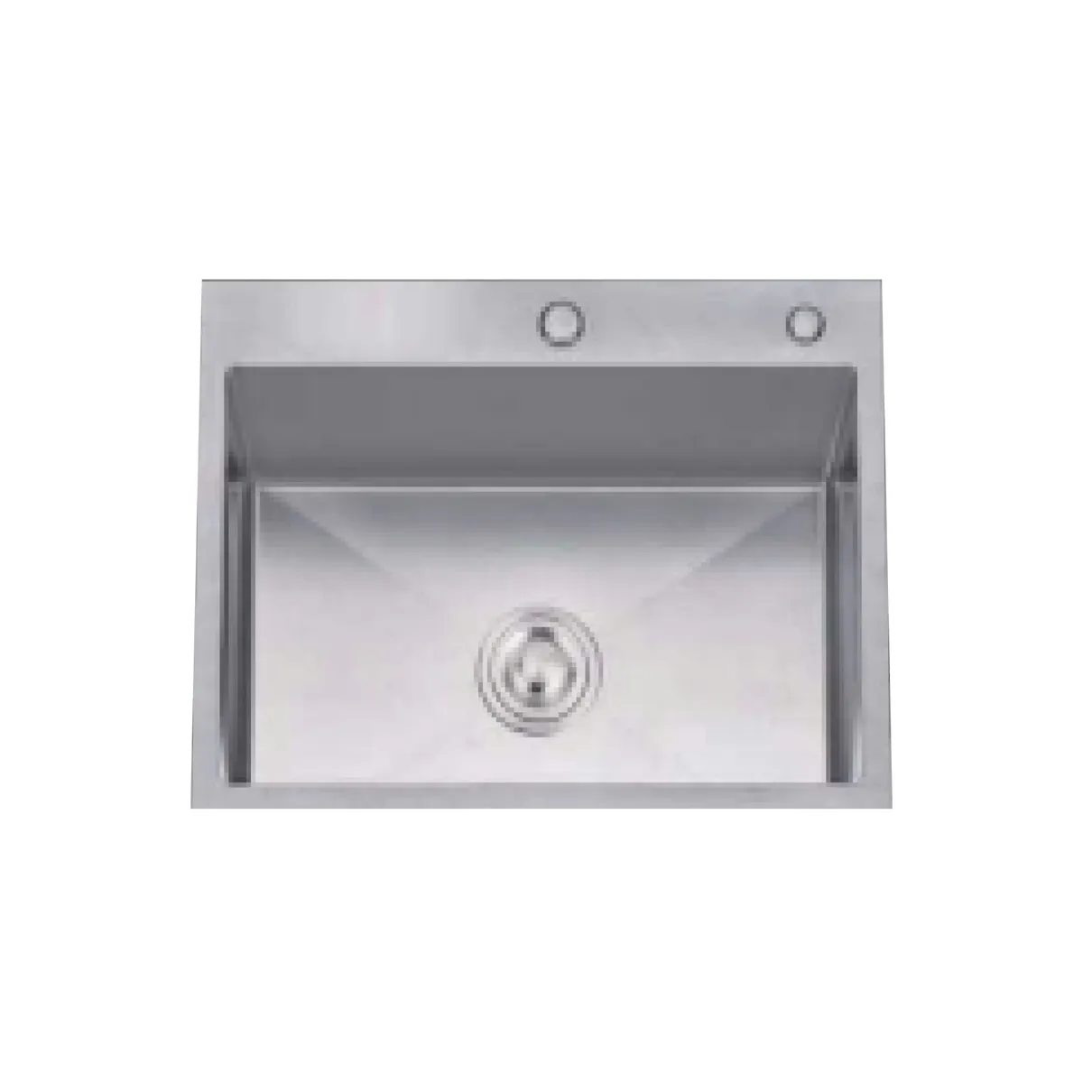 GENERICO - LAVADERO DE ACERO 1 POZA  60 X 45  R-INOX