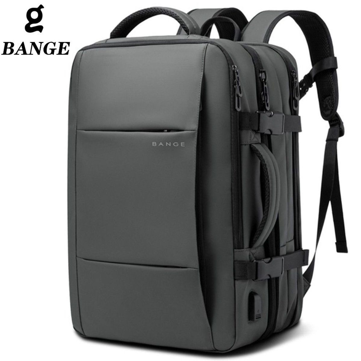 BANGE - Mochila Bange Expandible 1908 Gris