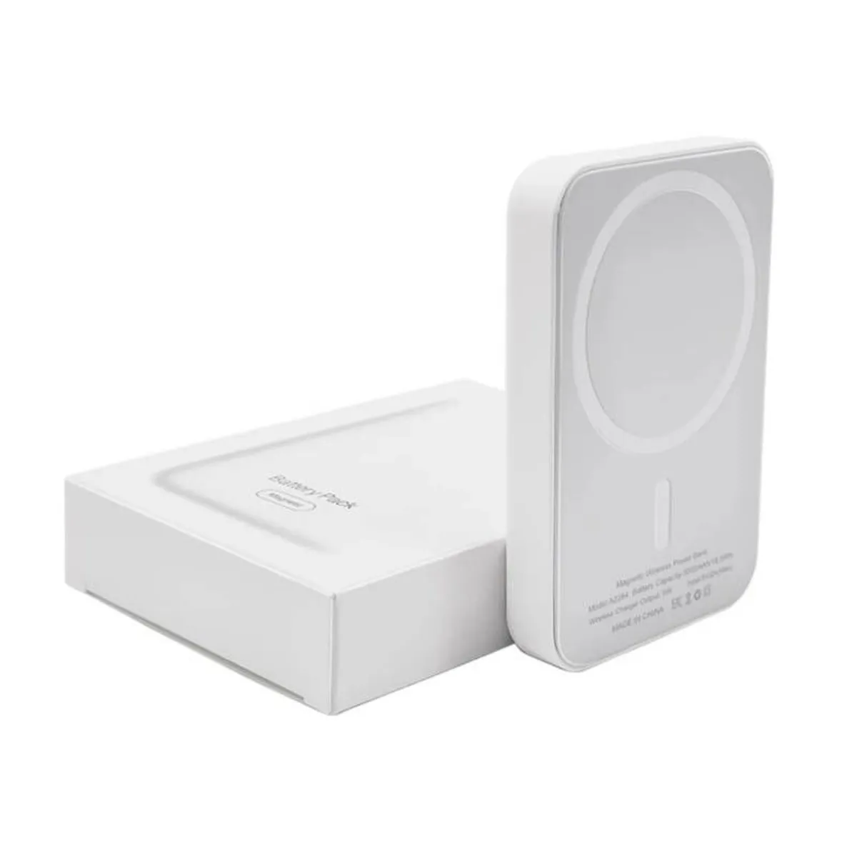 GENERICO - Cargador Magnetico para Iphone Bateria Magsafe NUEVO-CAJA
