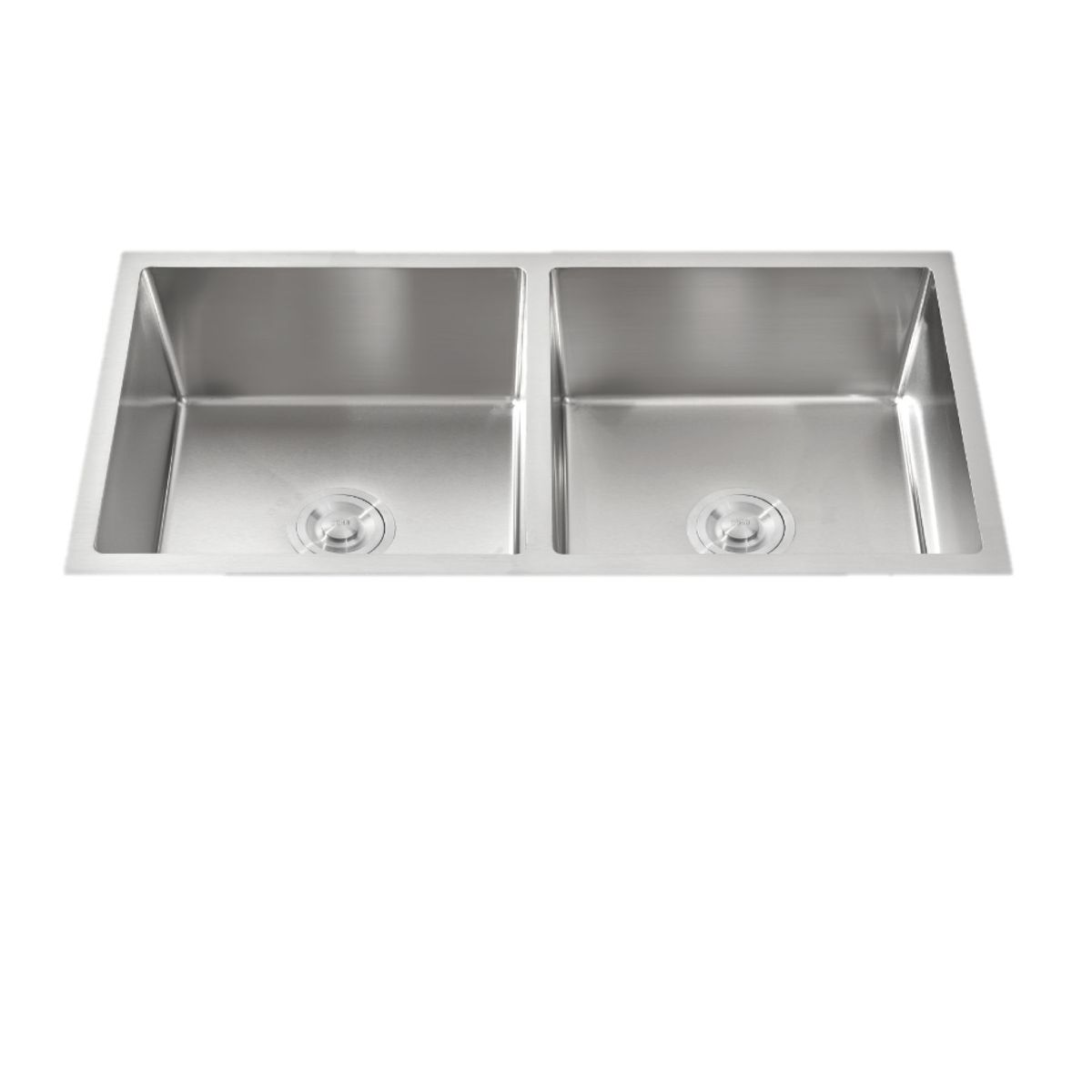 GENERICO - LAVADERO DE ACERO 2 POZA 81 X 48 RECTANGULAR R-INOX