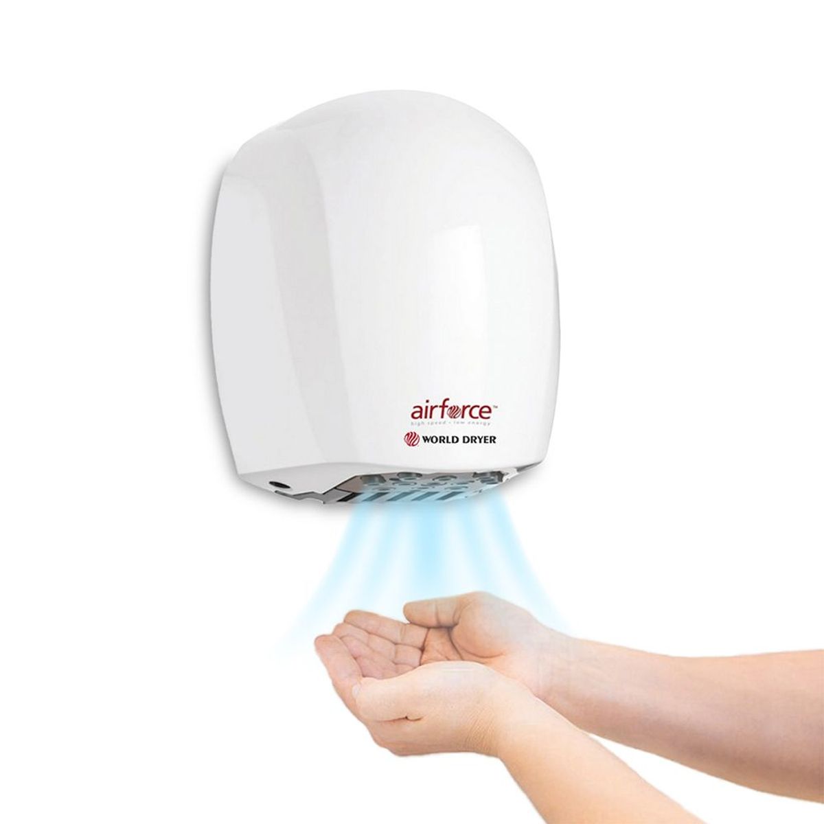 EXORIAM - Secador de Manos con Sensor Automatico 1100W AirForce J4