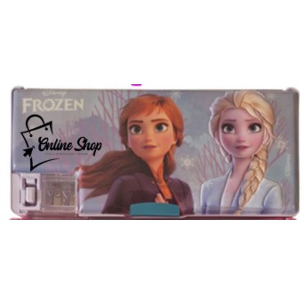 GENERICO - CARTUCHERA  ESCOLAR CON LINTERNA LED DISNEY FROZEN