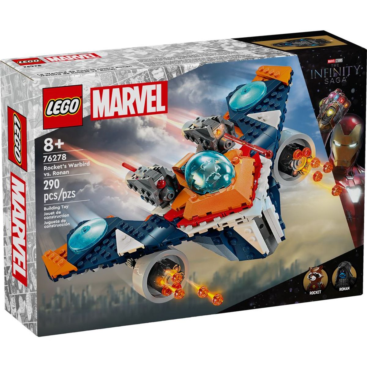 LEGO - LEGO 76278 Warbird de Rocket vs. Ronan