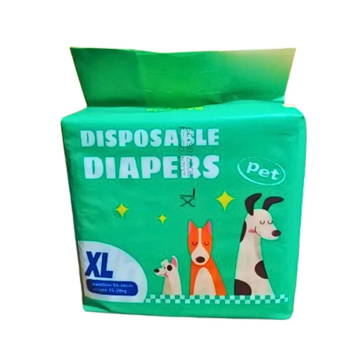 GENERICO - Pañales Desechables Para Perro Macho XL