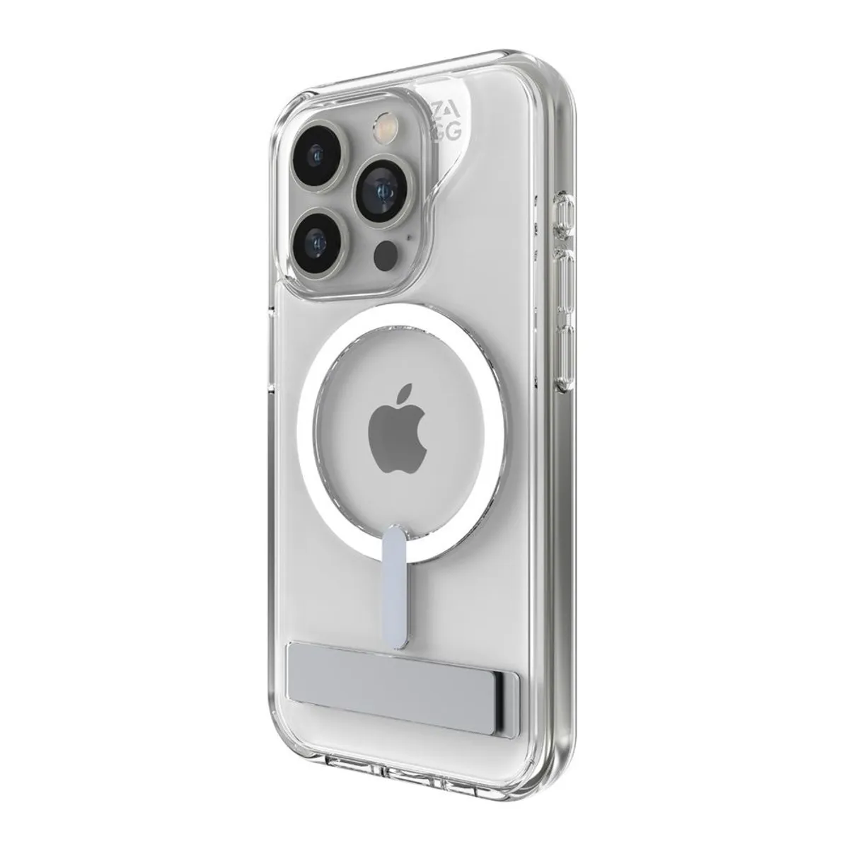 ZAGG - Case ZAGG Crystal Palace KS iPhone 15 Pro Max con MagSafe Transparente