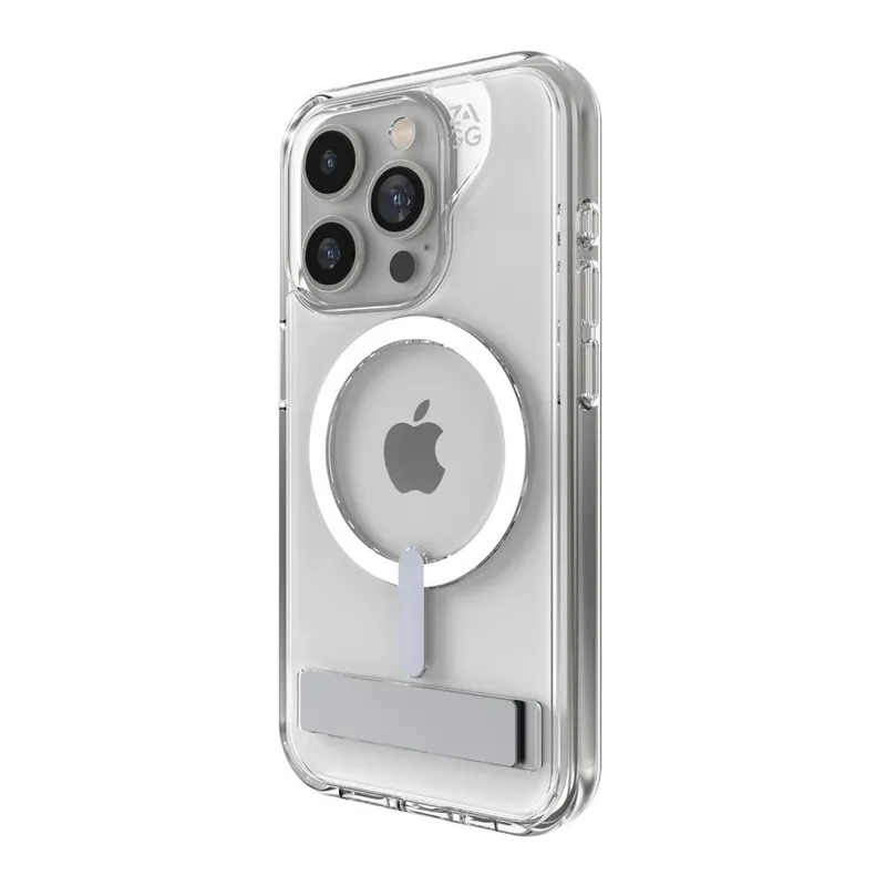 ZAGG - Case ZAGG Crystal Palace KS iPhone 15 Pro Max con MagSafe Transparente