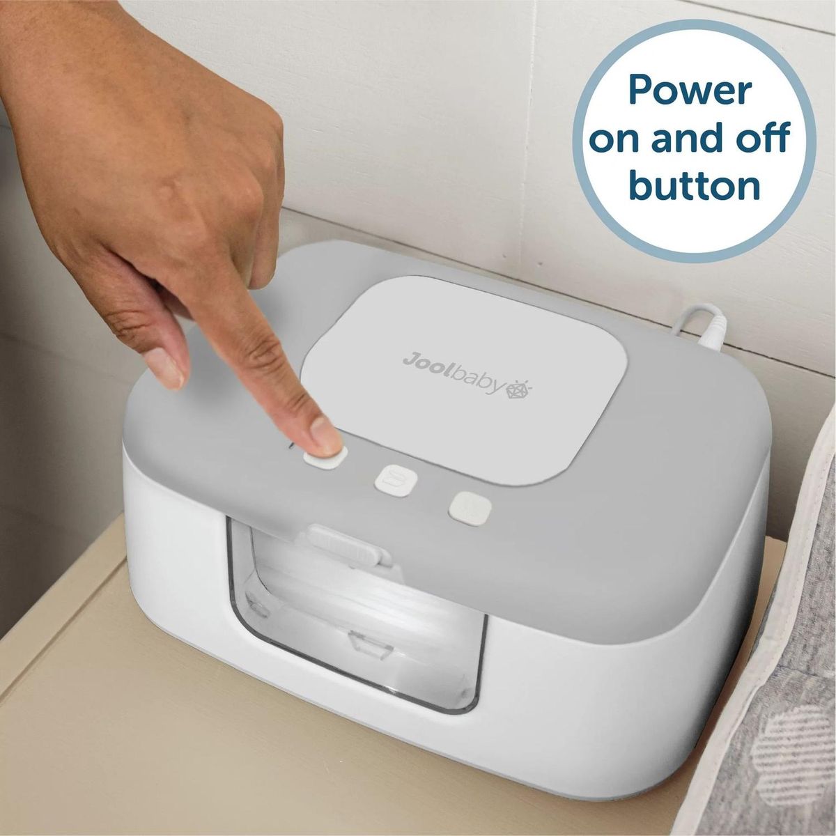 GENERICO - Calentador de Pañitos Humedos Jool Baby con luz LED TinyBums