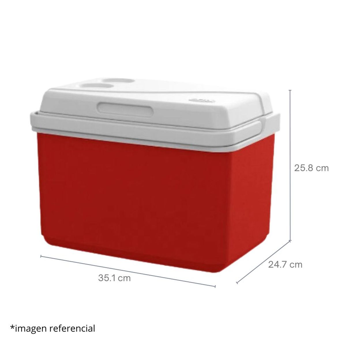 DISA SOLUCIONES ECOEFICIENTES - COOLER ROJO DE 10LTS