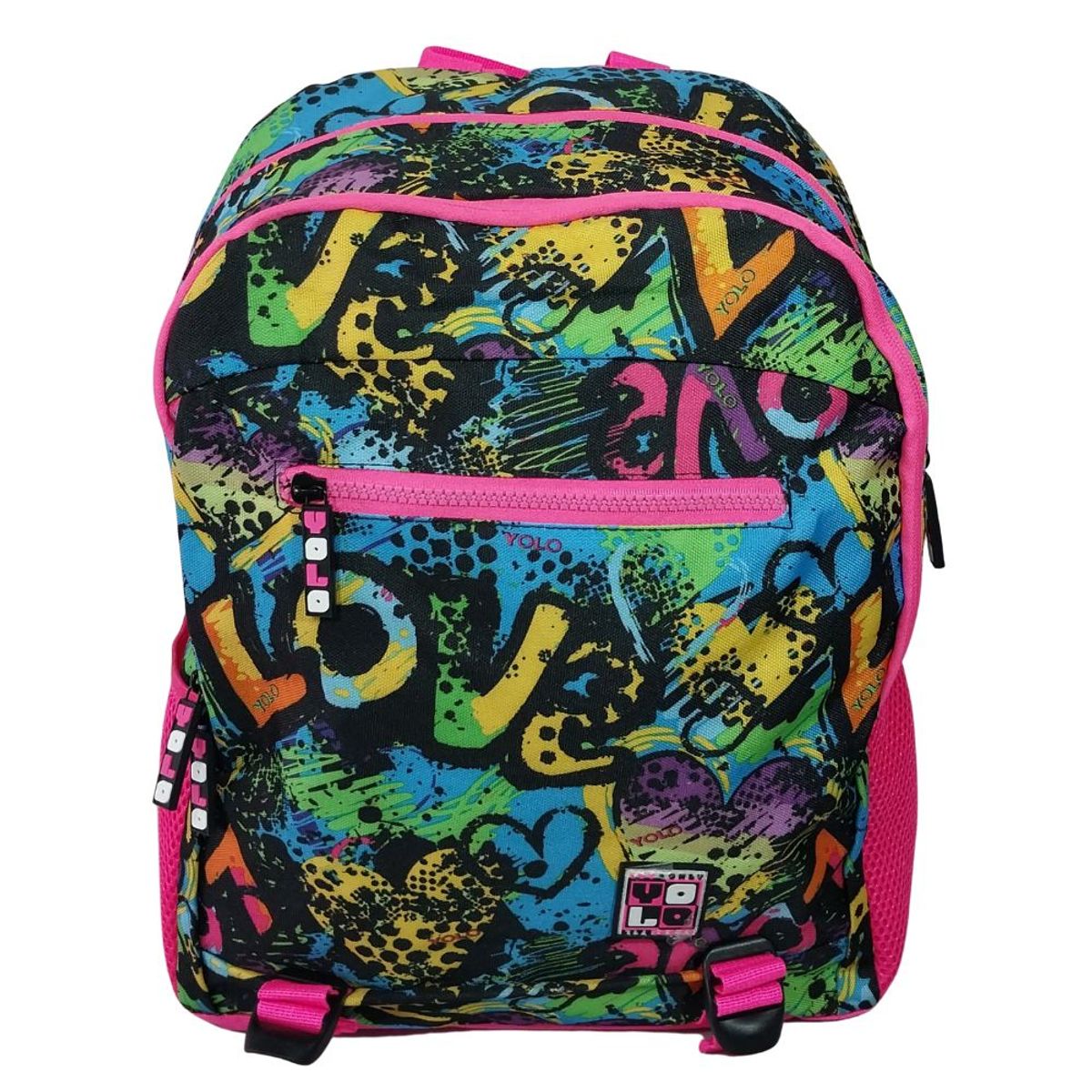 YOLO - Mochila  Escolar Juvenil Variado Love Yolo