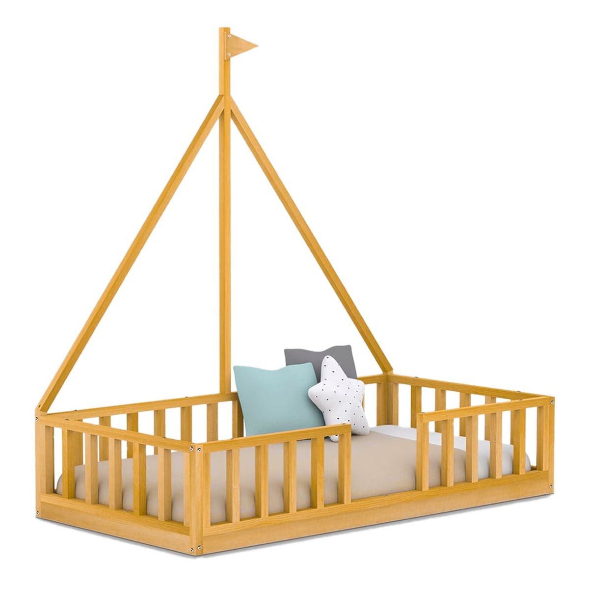 MOVENDA - Cama Montessori Nina Plaza y Media Movenda