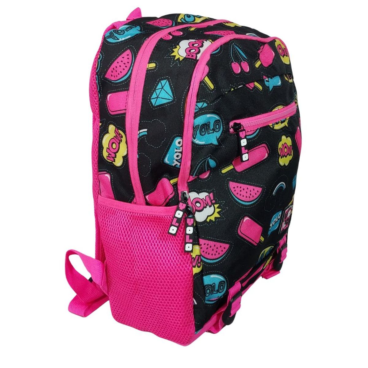YOLO - Mochila  Escolar Juvenil Variado Wow Yolo