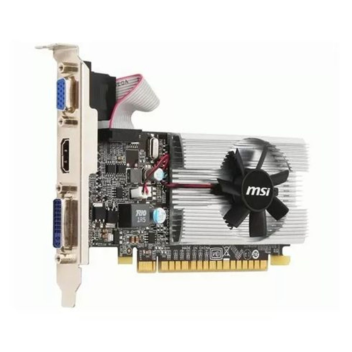 MSI - Tarjeta de video MSI NVIDIA GeForce 210 1GB DDR3 64-bit PCI-E 2.0 X16