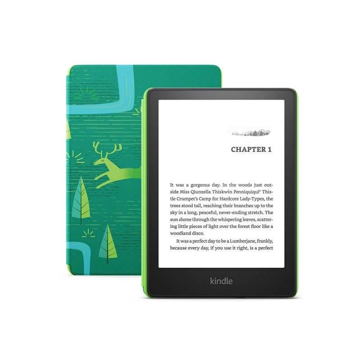 AMAZON - Amazon Kindle Paperwhite Kids 16gb Esmerald Forest